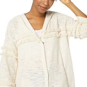 JACKby BB Dakota On the Fringe Hooded FringeJacket